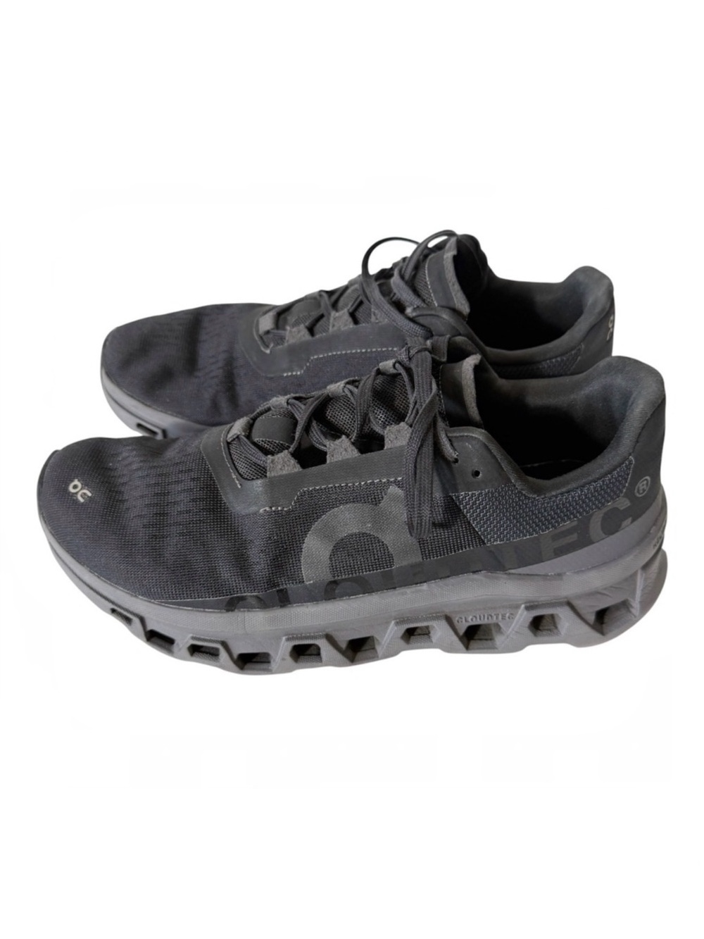 On Cloud Women's Cloudmonster  Black Magnet Athletic‎ running Sneakers Size 8.5